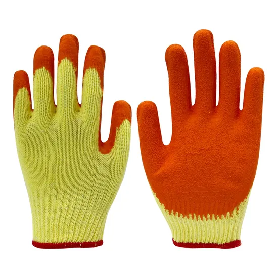 Latex Coated Cheap Industrial Labor Gloves Protective Safety Nitrile Glove