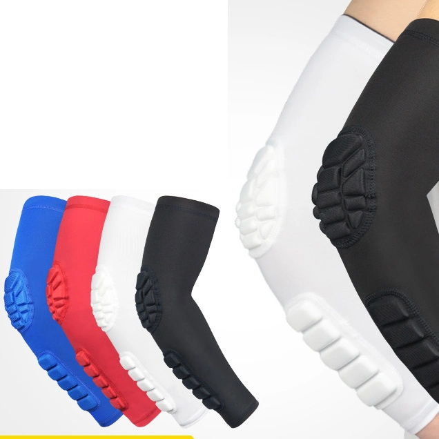 Custom Logo Quick Dry UV Protection Running Arm Sleeves Basketball Elbow Pad Fitness Arm Guards Sports Cycling Arm Warmers Wrist