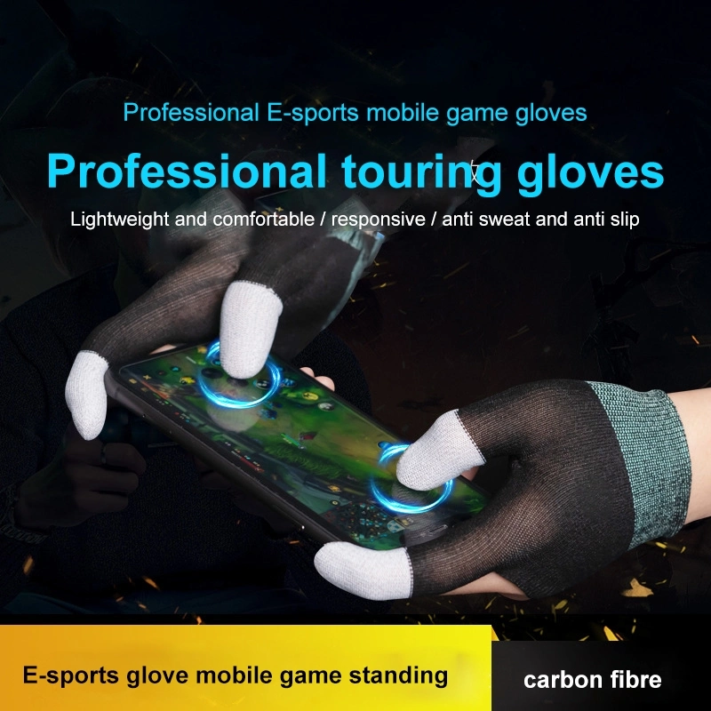 Anti Slip Thumb Sleeves Thumb Finger Cover Gaming Gloves Fingerless