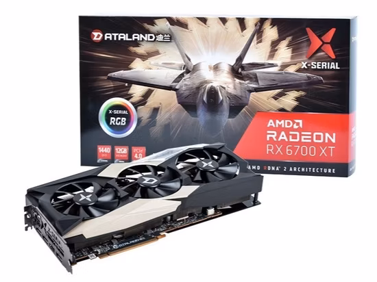 새로운 도착 AMD Rx 6000 시리즈 Radeon Rx 6600 Xt 비디오 카드 게임 그래픽