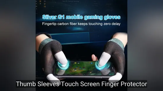 모바일 게임 터치 스크린 보호 커버 땀